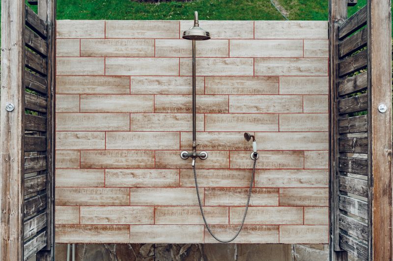 Rustic Stone Shower