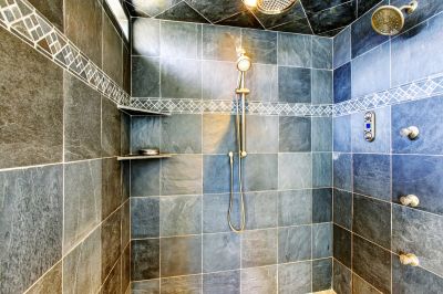 Rustic Tile Shower